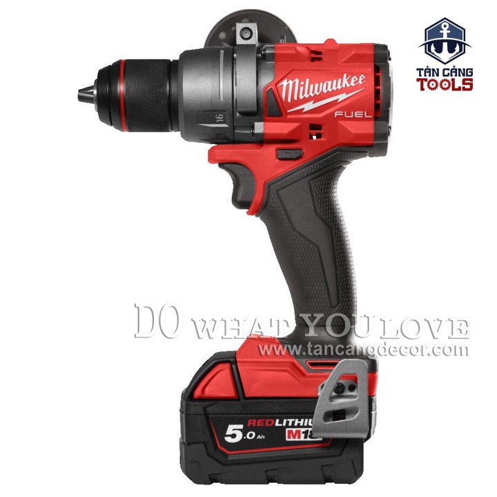 Máy Khoan Động Lực Dùng Pin Milwaukee M18 FPD3 ( Thân Máy, Tặng Pin 5Ah, Thùng Nhựa ) - Ảnh 3