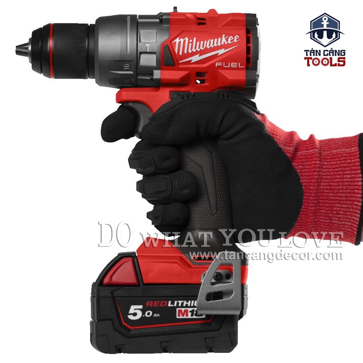 Máy Khoan Động Lực Dùng Pin Milwaukee M18 FPD3 ( Thân Máy, Tặng Pin 5Ah, Thùng Nhựa ) - Ảnh 4