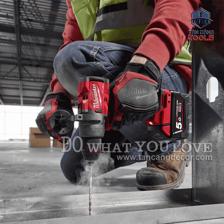 Máy Khoan Động Lực Dùng Pin Milwaukee M18 FPD3 ( Thân Máy, Tặng Pin 5Ah, Thùng Nhựa ) - Ảnh 7