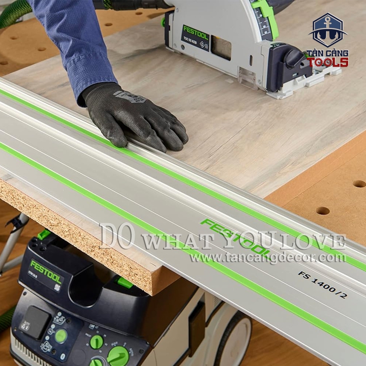 Thanh Ray Dẫn Hướng Festool 1400mm FS 1400/2 (491498) - Ảnh 7