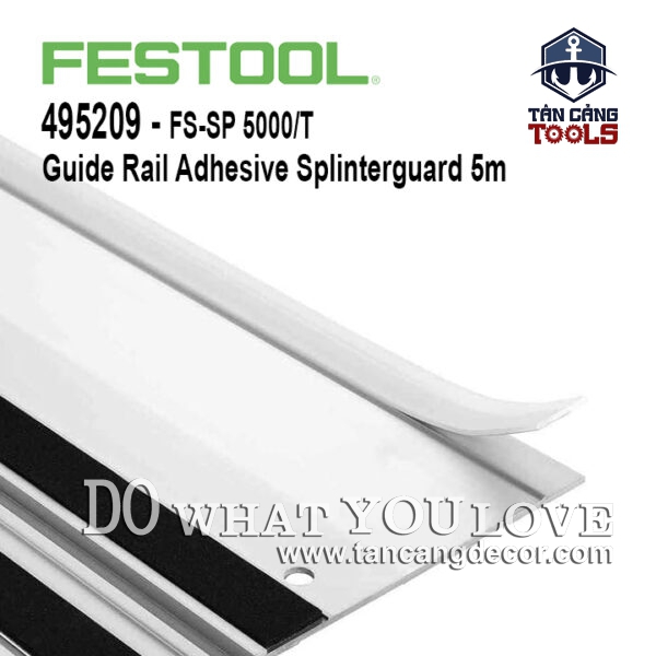 5M Miếng Dán Chống Xơ Gỗ Splinterguard Cho Ray Dẫn Hướng Festool FS-SP 5000/T (495209)