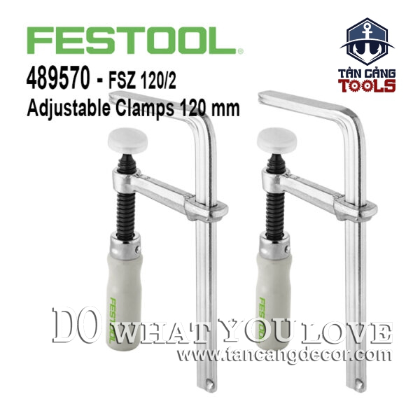 Cảo F 6 x 120 mm Festool FSZ 120/2 (489570)