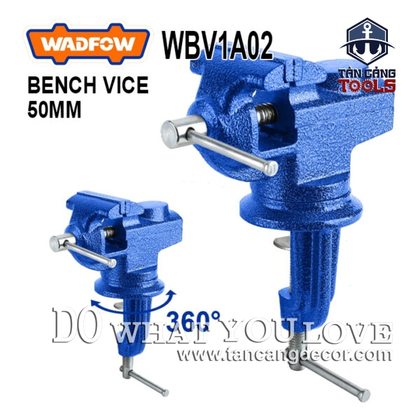 Eto Kẹp Bàn 2 Inches Xoay 360 Độ Wadfow WBV1A02
