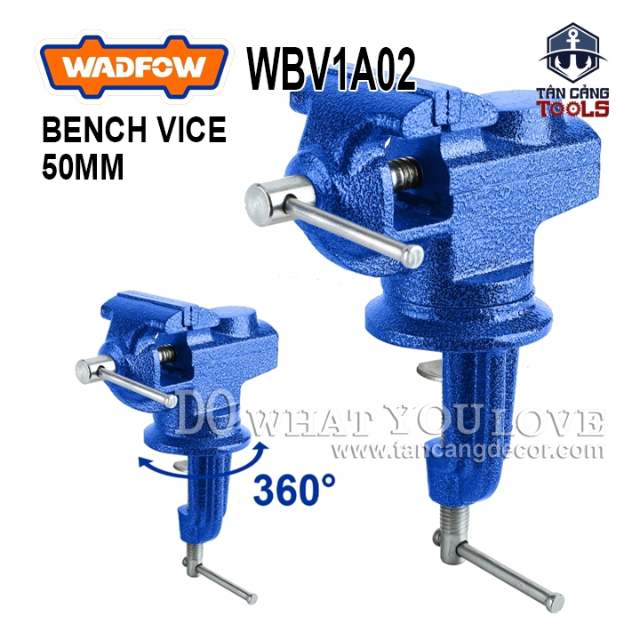 Eto Kẹp Bàn 2 Inches Xoay 360 Độ Wadfow WBV1A02