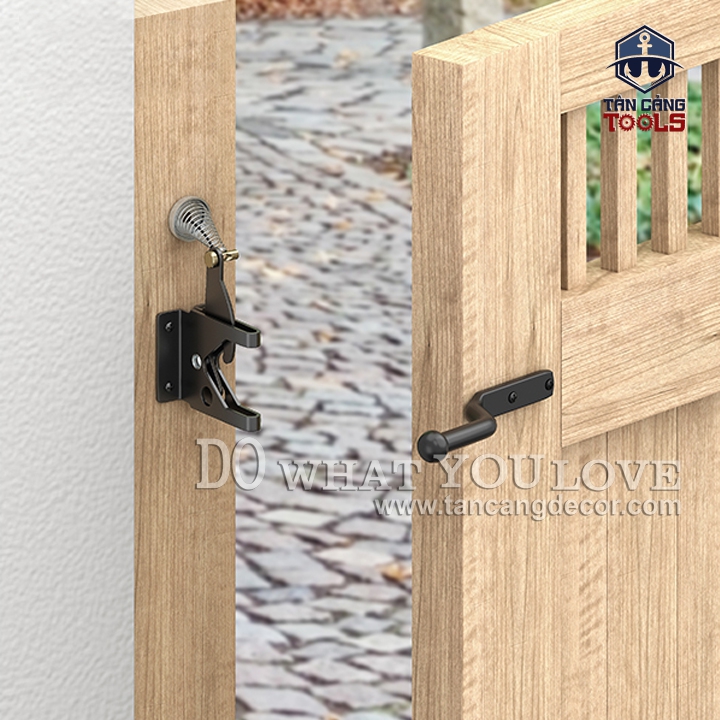 Chốt Khóa Cửa Tự Động - Ảnh 4