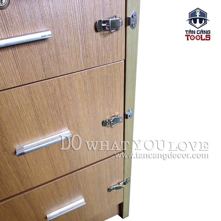 Khóa gài Inox 201 Loại Trơn Size XL 103mm - Ảnh 10