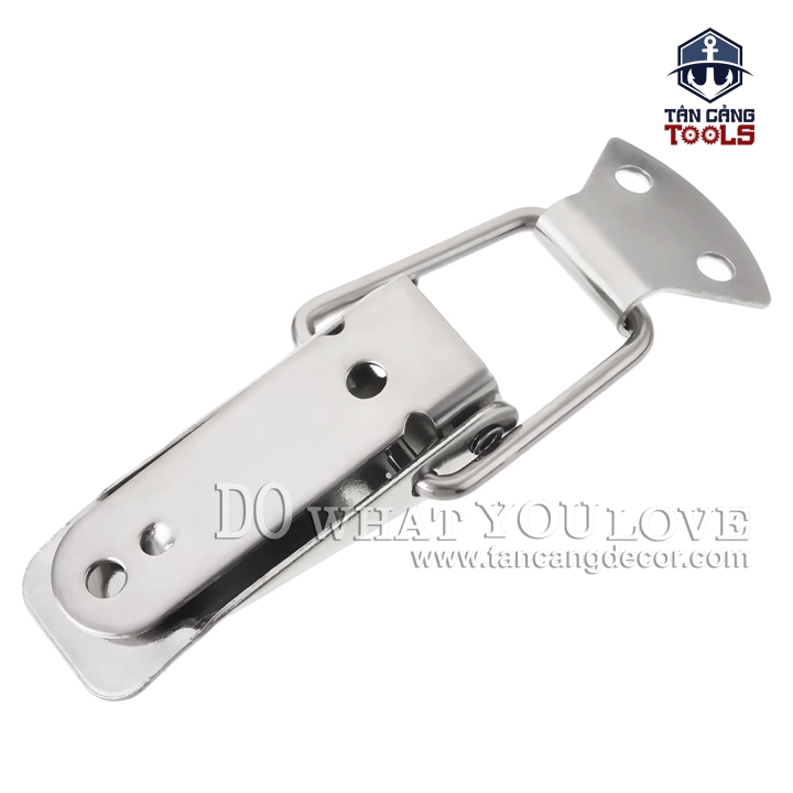 Khóa gài Inox 201 Loại Trơn Size XL 103mm - Ảnh 5