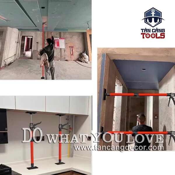 Bộ Dụng Cụ Hỗ Trợ Nâng Hạ Tủ 115 - 290 Cm ( Màu Đỏ ) - Ảnh 4