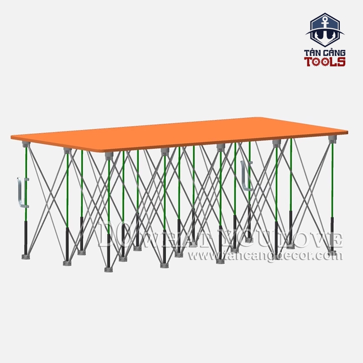 Chân Bàn Thao Tác Di Động - Chân Nhện Xếp Gọn Byrne Tool