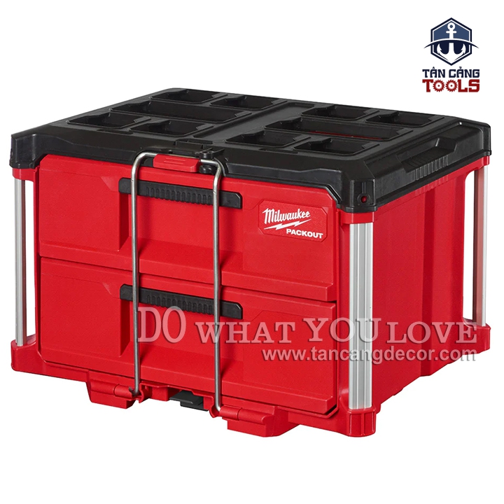 Thùng Đựng Đồ Nghề 2 Ngăn Kéo Milwaukee Packout 48-22-8442 - Ảnh 2