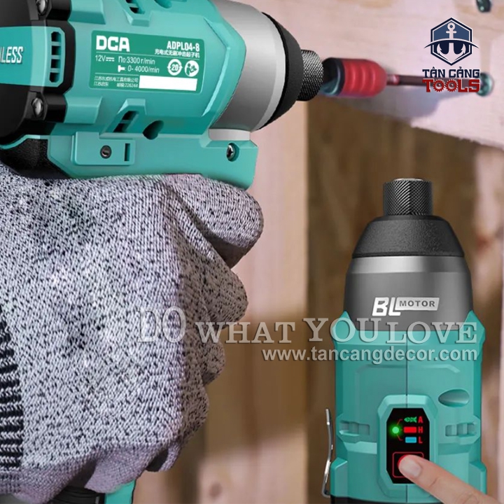 Máy Vặn Vít Dùng Pin DCA 12V ADPL04-8Z ( Thân Máy ) - Ảnh 5