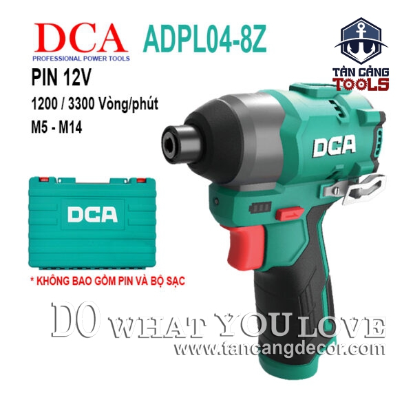 Máy Vặn Vít Dùng Pin DCA 12V ADPL04-8Z ( Thân Máy )