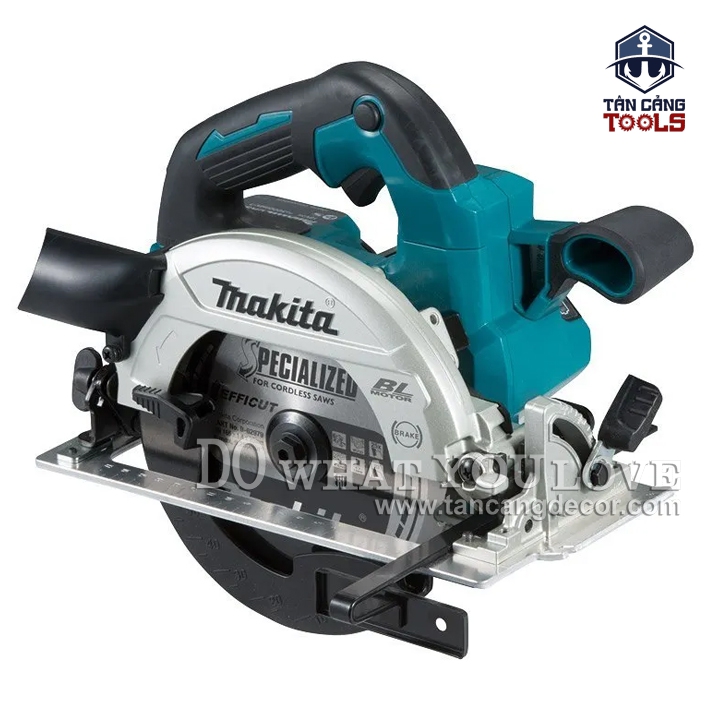 Combo Máy Cưa Đĩa 165mm Dùng Pin 18V Makita DHS600RFJ ( Thân Máy, 2 Pin 3.0Ah, Sạc Nhanh, Thùng ) - Ảnh 4