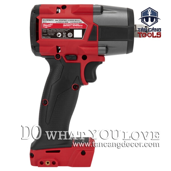 Combo FMTIW2F12 + BLHACD26 Milwaukee M18 ( 2 Pin 5.0Ah, 1 Sạc Nhanh, 2 Thùng, 2 Thân Máy, 1 Sạc Dự Phòng, Dao CaMo ) - Ảnh 6
