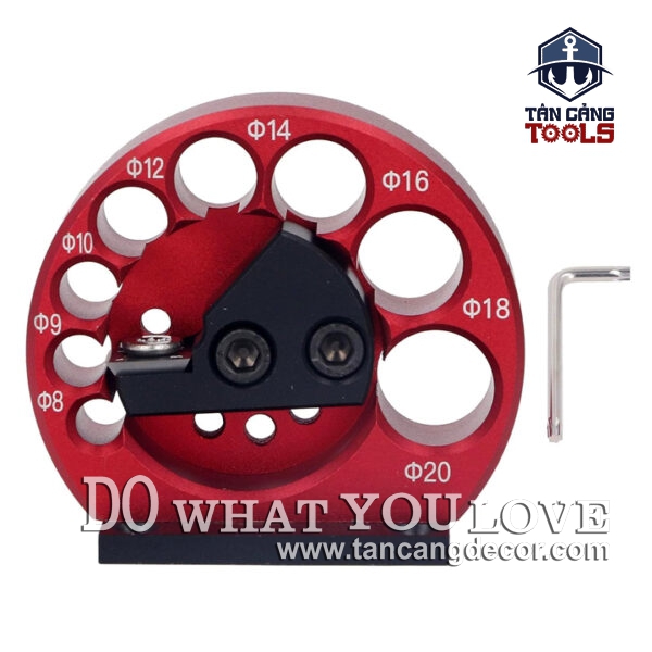 Alternative view of Bộ Dụng Cụ Chuốt Gỗ Tròn 8/9/10/12/14/16/18/20 mm ( Mẫu Tròn )