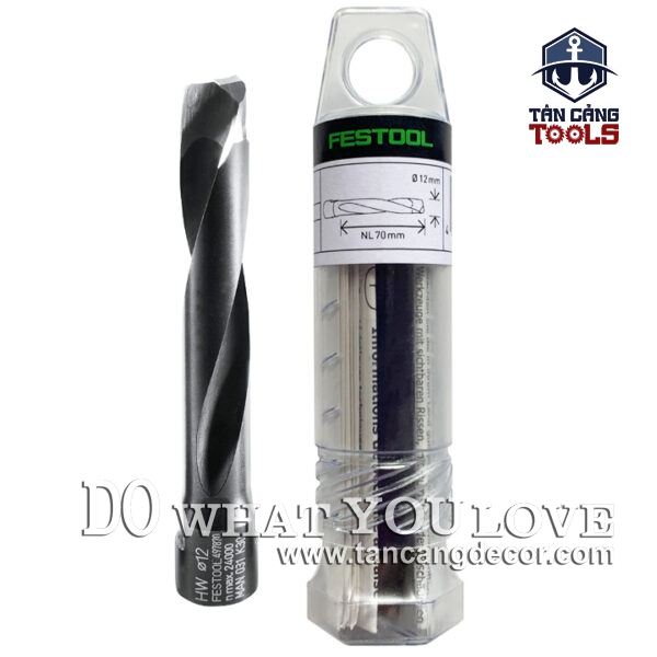 Alternative view of Mũi Đục Mộng 12 mm Festool 497870 ( Dành Cho DF700 )