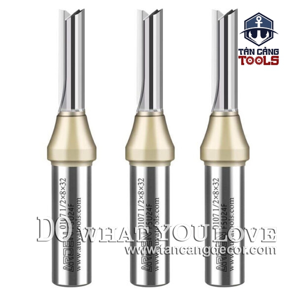 Alternative view of Mũi Router Arden CNC Móc Rãnh 8 x 40 mm Cốt 12.7 mm Arden 0107