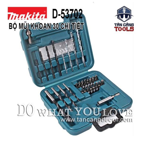 Bộ Mũi Khoan Đa Năng 30 Chi Tiết Makita D-53702