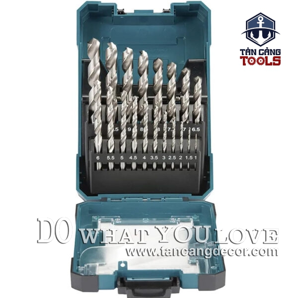 Bộ Mũi Khoan Kim Loại HSS-G 19 Chi Tiết Makita B-67549 - Ảnh 3