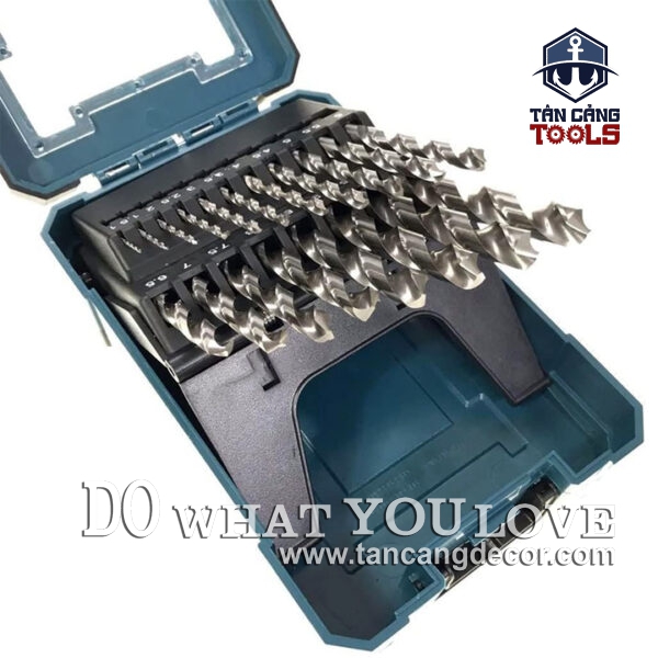 Bộ Mũi Khoan Kim Loại HSS-G 19 Chi Tiết Makita B-67549 - Ảnh 4