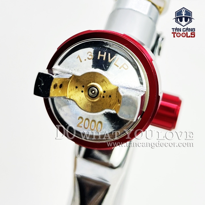 Súng Phun Sơn Seba 2000G 1.3 mm HVLP 600 cc ( Bản Mới ) - Ảnh 5