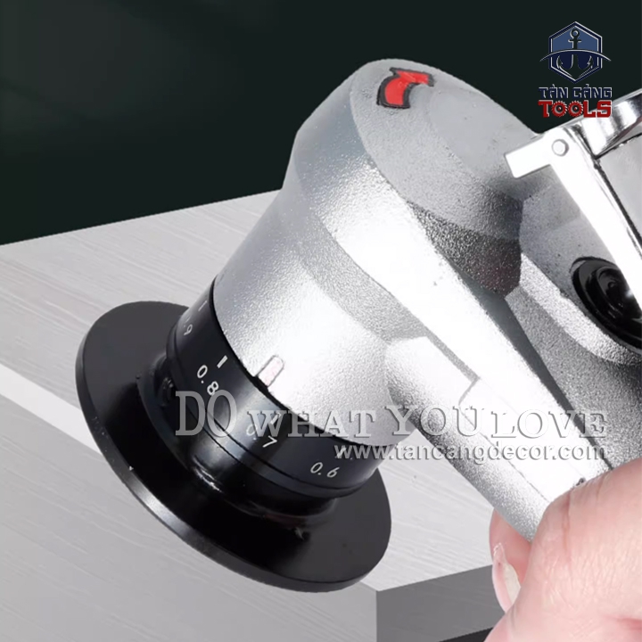 Máy Gọt Chỉ Dùng Hơi Mini Lưỡi Cong R1.5 - Ảnh 5