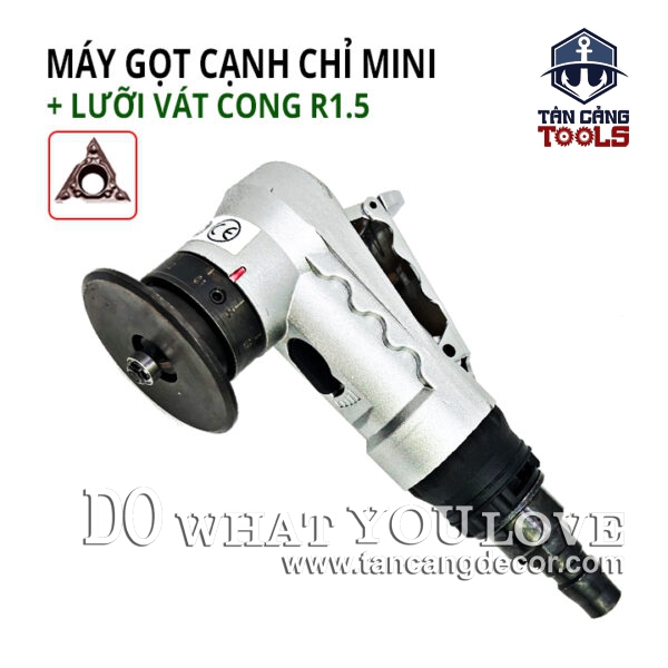 Máy Gọt Chỉ Dùng Hơi Mini Lưỡi Cong R1.5