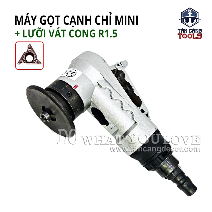 Máy Gọt Chỉ Dùng Hơi Mini Lưỡi Cong R1.5