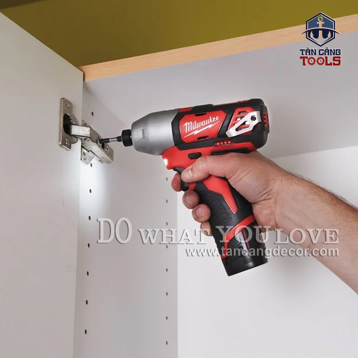 Combo Milwaukee BPD + FID2 BID M12 New Entry 1 ( 2 Pin, 1 Sạc, Găng Tay, Thước Móc Khóa 2 Mét ) - Ảnh 10