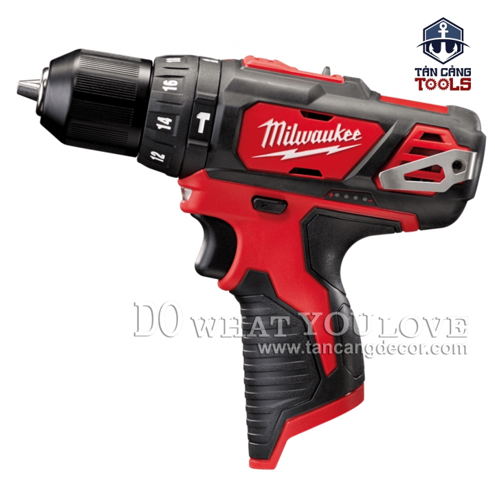 Combo Milwaukee BPD + FID2 BID M12 New Entry 1 ( 2 Pin, 1 Sạc, Găng Tay, Thước Móc Khóa 2 Mét ) - Ảnh 4