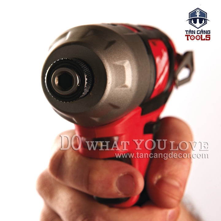 Combo Milwaukee BPD + FID2 BID M12 New Entry 1 ( 2 Pin, 1 Sạc, Găng Tay, Thước Móc Khóa 2 Mét ) - Ảnh 9