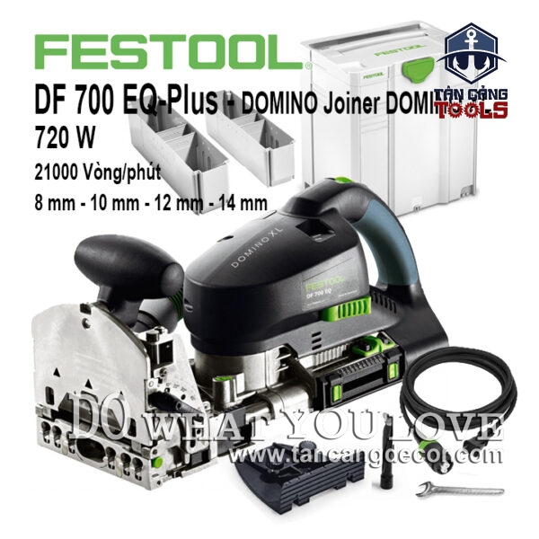 Máy Đục Mộng Domino XL Festool DF700 EQ-Plus