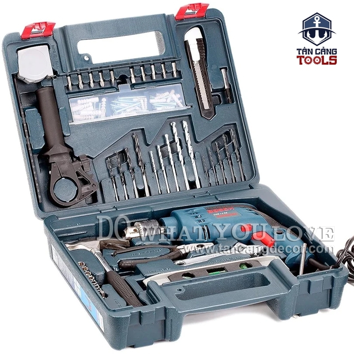 Máy Khoan Động Lực 100 Chi Tiết Bosch GSB 550 SET 550W - Ảnh 4