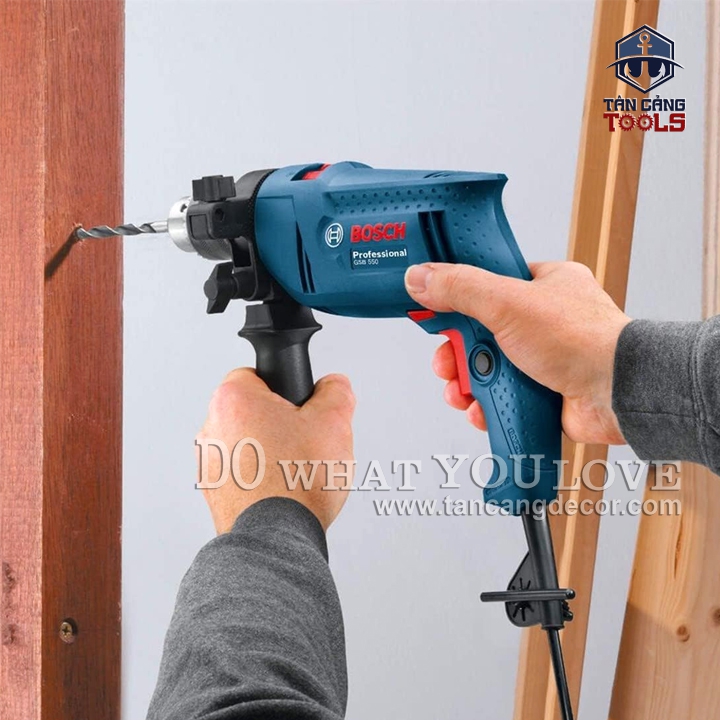Máy Khoan Động Lực 100 Chi Tiết Bosch GSB 550 SET 550W - Ảnh 9