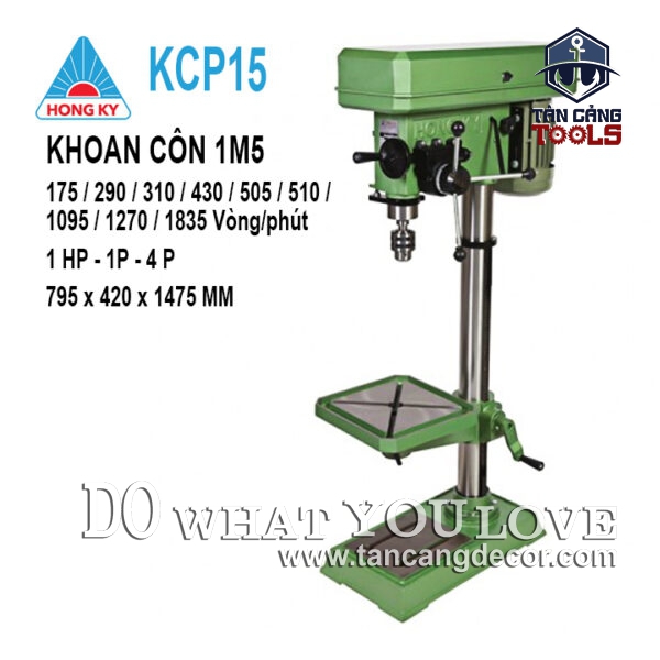 Máy Khoan Bàn Hồng Ký KCP15 1HP ( Khoan Côn )