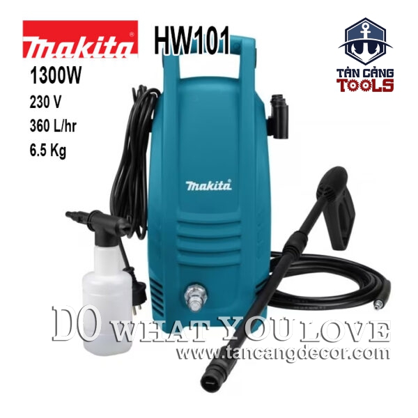 Máy Xịt Rửa Xe Cao Áp Makita HW101 1300W
