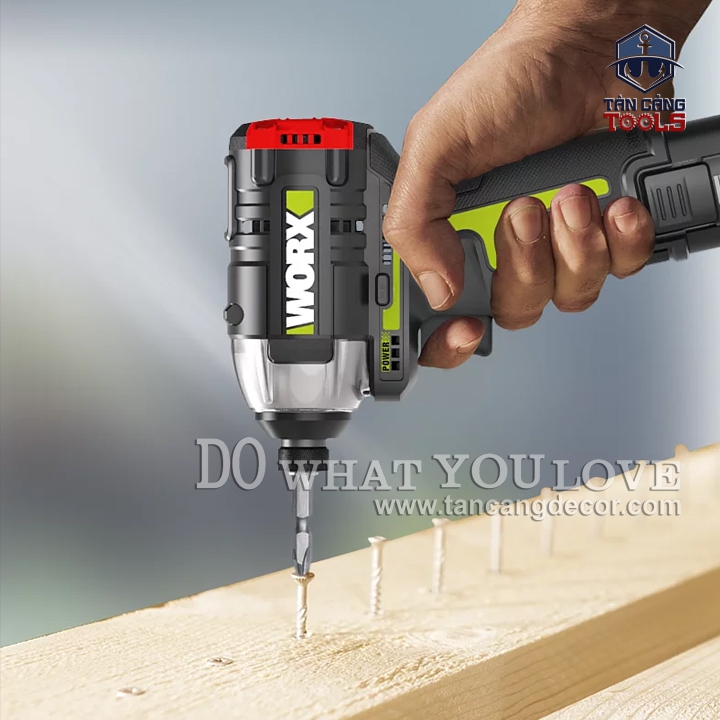 Combo Máy Vặn Vít, Máy Khoan Dùng Pin 12V Worx WU920X ( 2 Thân Máy, 2 Pin 2.0Ah, 1 Sạc, 1 Thùng ) - Ảnh 7