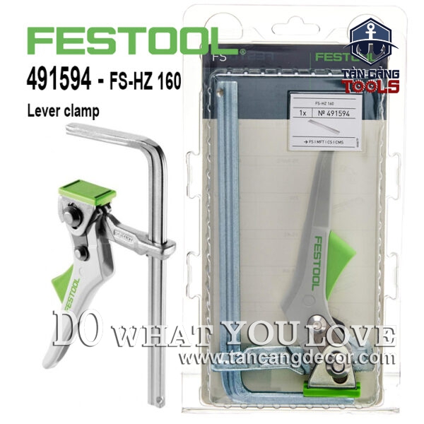 Cảo F Kẹp Nhanh 100 x 160 mm Festool 491594