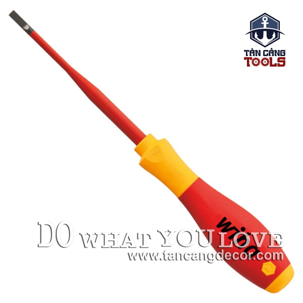 Alternative view of Tuốc Vít Đầu Dẹp SL3.5 100 mm Cách Điện 1000V Wiha 35446