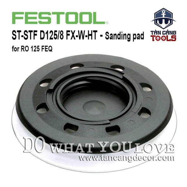 Đế chà nhám Festool ST-STF D125/8 FX-W-HT