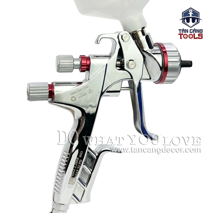 Súng Phun Sơn Seba HiQ-4500C 1.3 mm URP 600 cc - Ảnh 4