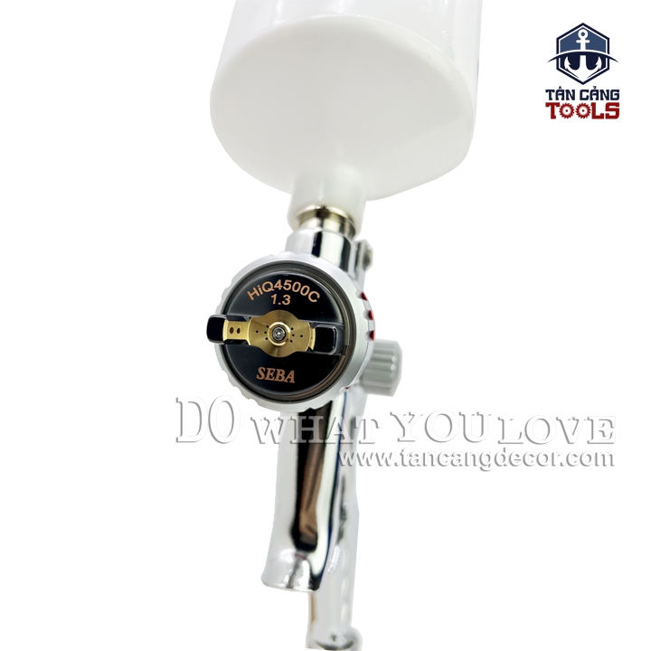 Súng Phun Sơn Seba HiQ-4500C 1.3 mm URP 600 cc - Ảnh 5