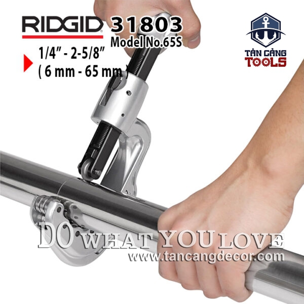 Dụng Cụ Cắt Ống Cầm Tay 65 mm RIDGID 31803 ( Tặng Kèm 1 Lưỡi )