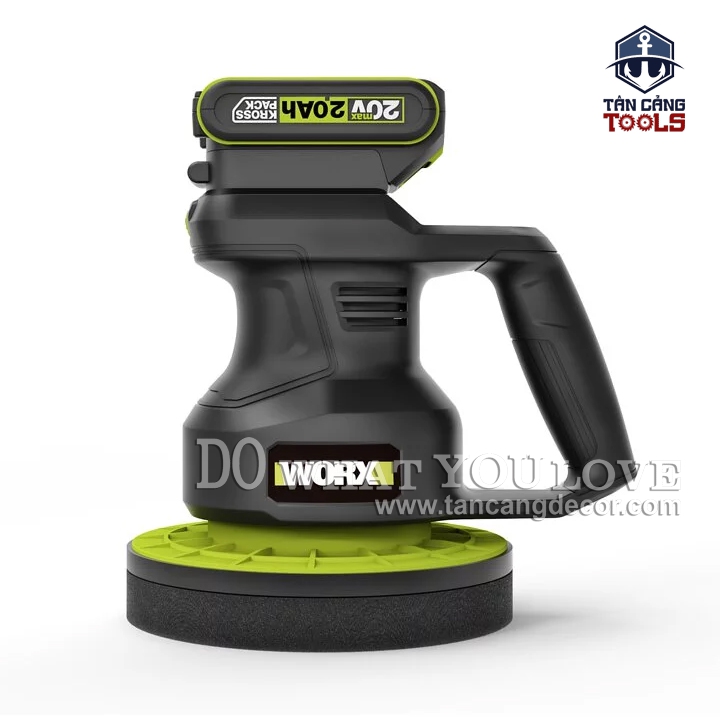Máy Đánh Bóng 180 mm Dùng Pin 20V Worx WU858.9 ( Thân Máy ) - Ảnh 4