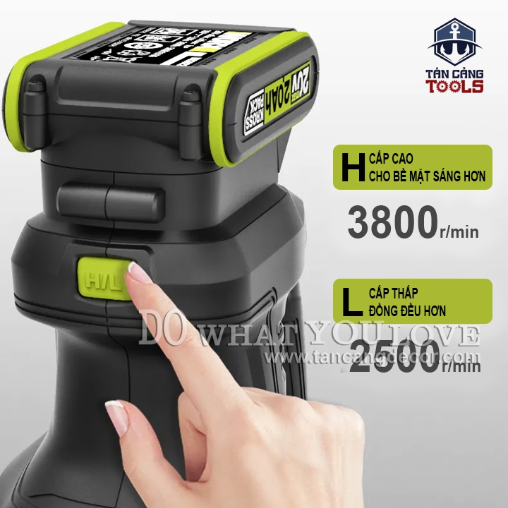 Máy Đánh Bóng 180 mm Dùng Pin 20V Worx WU858.9 ( Thân Máy ) - Ảnh 7