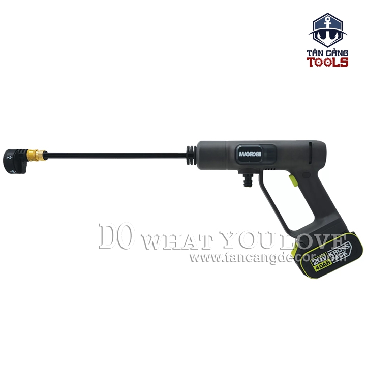 Máy Xịt Rửa Xe Dùng Pin 20V WORX WU623.9 ( Thân Máy ) - Ảnh 3