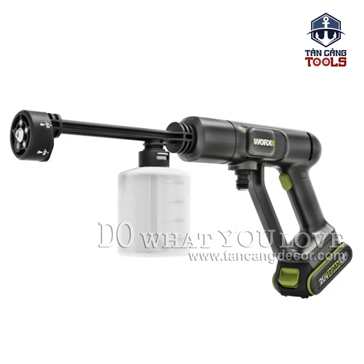 Máy Xịt Rửa Xe Dùng Pin 20V WORX WU623.9 ( Thân Máy ) - Ảnh 4