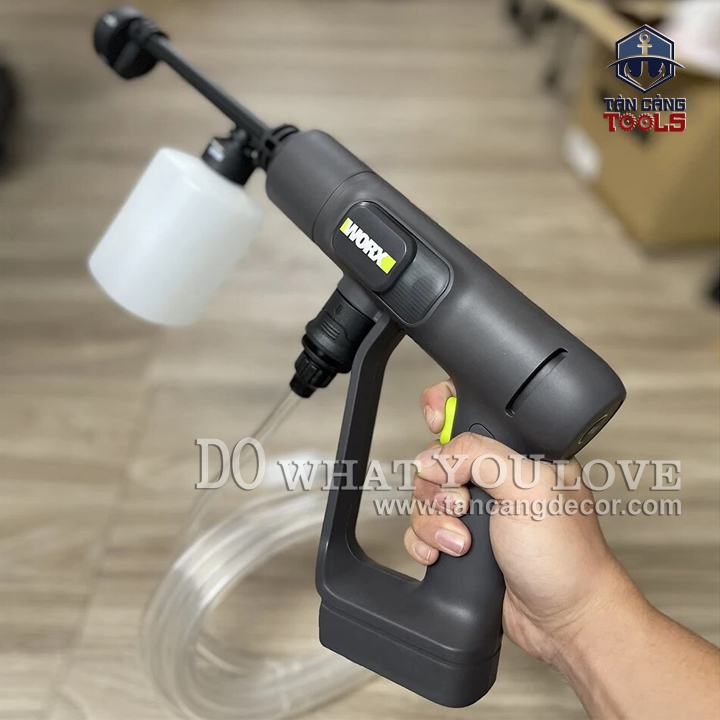 Máy Xịt Rửa Xe Dùng Pin 20V WORX WU623.9 ( Thân Máy ) - Ảnh 5