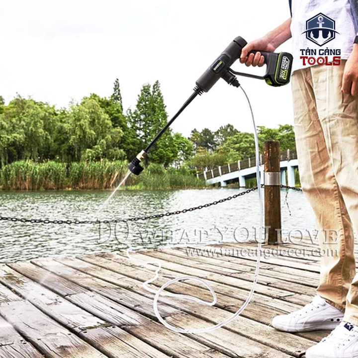 Máy Xịt Rửa Xe Dùng Pin 20V WORX WU623.9 ( Thân Máy ) - Ảnh 9