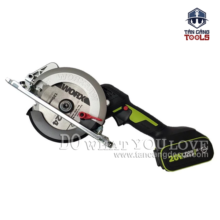 Máy Cưa Đĩa 120 mm Dùng Pin 20V Worx WU533.9 ( Thân Máy ) - Ảnh 3